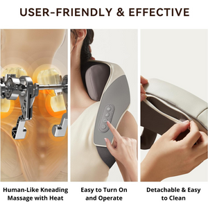Deep Tissue Kneading Massager with heat